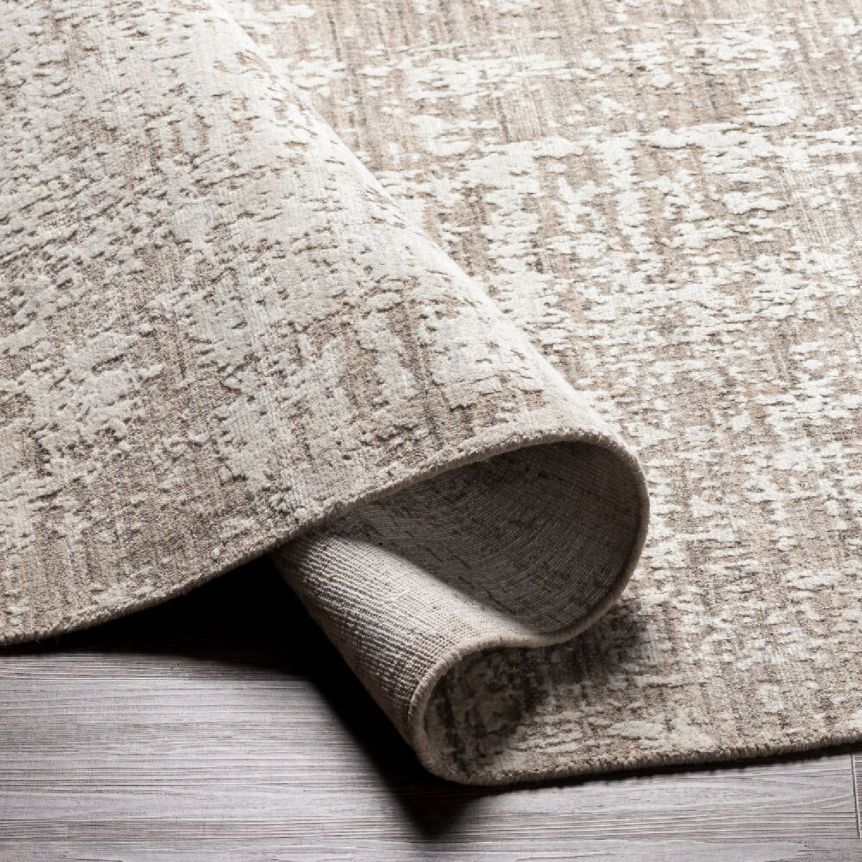 Modern European furniture - Gray Viscose Blend Carpet - www.oroa.com | Oroa.com