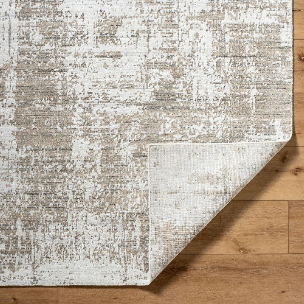 Modern European furniture - Gray Viscose Blend Carpet - www.oroa.com | Oroa.com