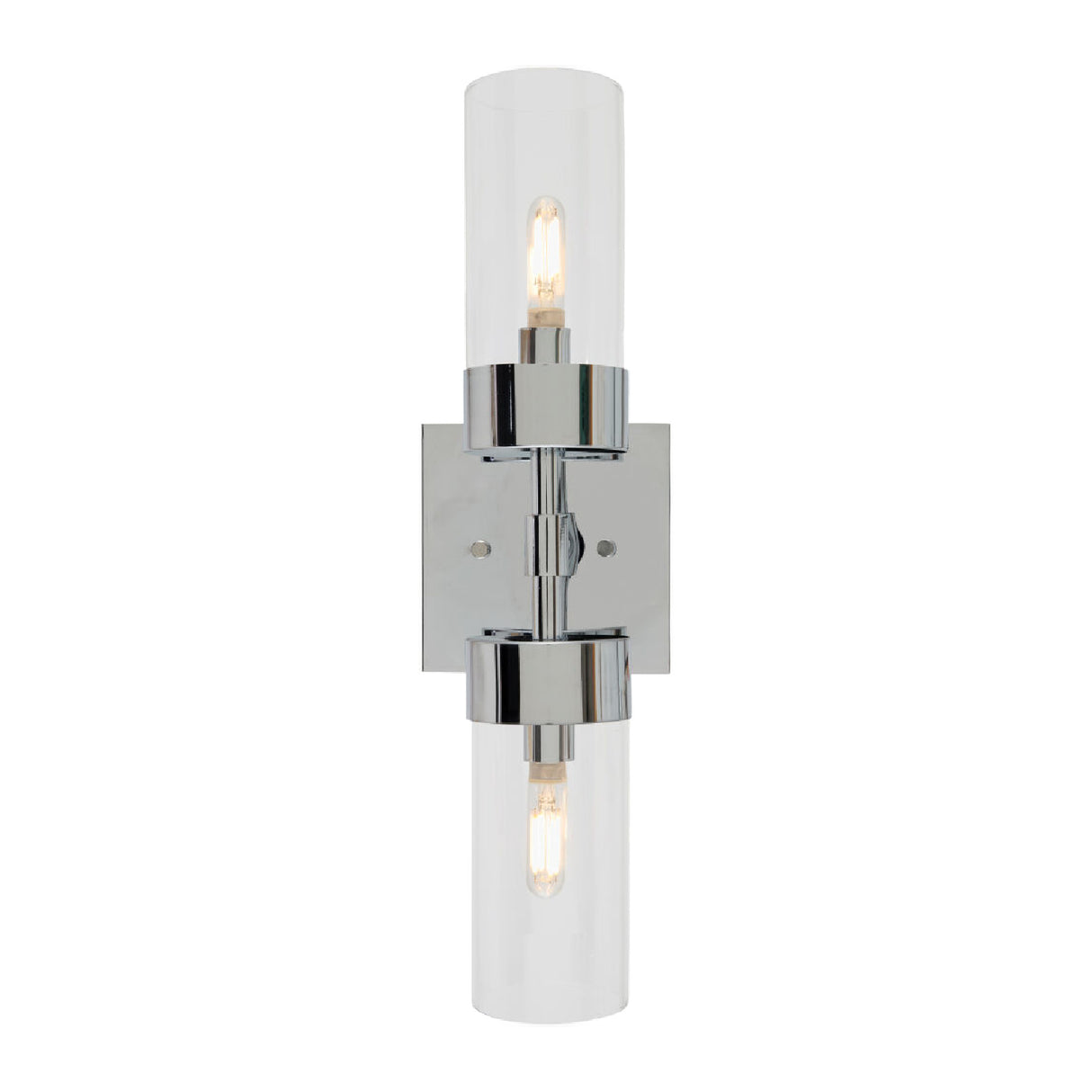 Modern European furniture - Chrome 2-Light Wall Lamp - www.oroa.com | Oroa.com