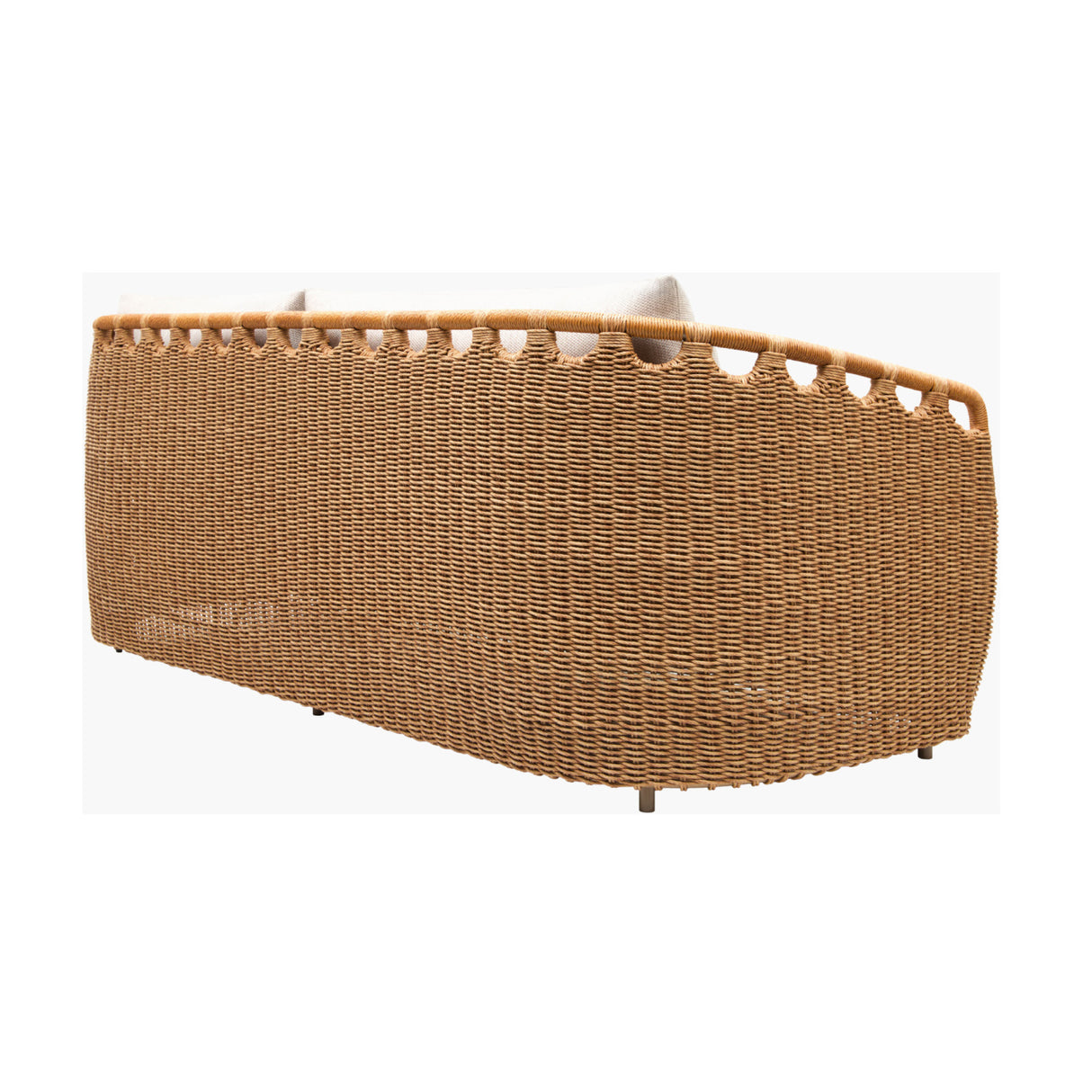 Modern European furniture - Hand-Woven Wicker Outdoor Sofa - www.oroa.com | Oroa.com