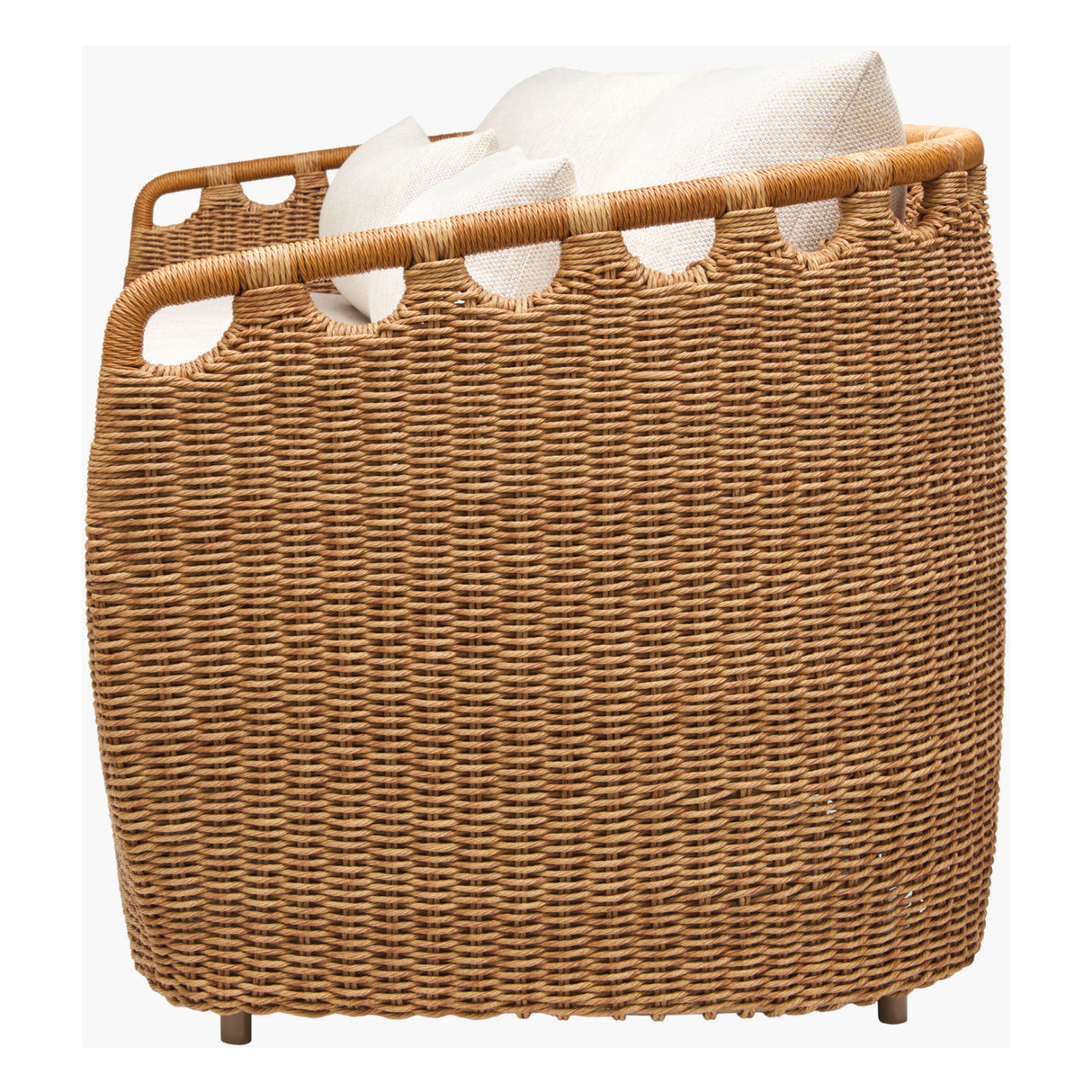 Modern European furniture - Hand-Woven Wicker Outdoor Sofa - www.oroa.com | Oroa.com