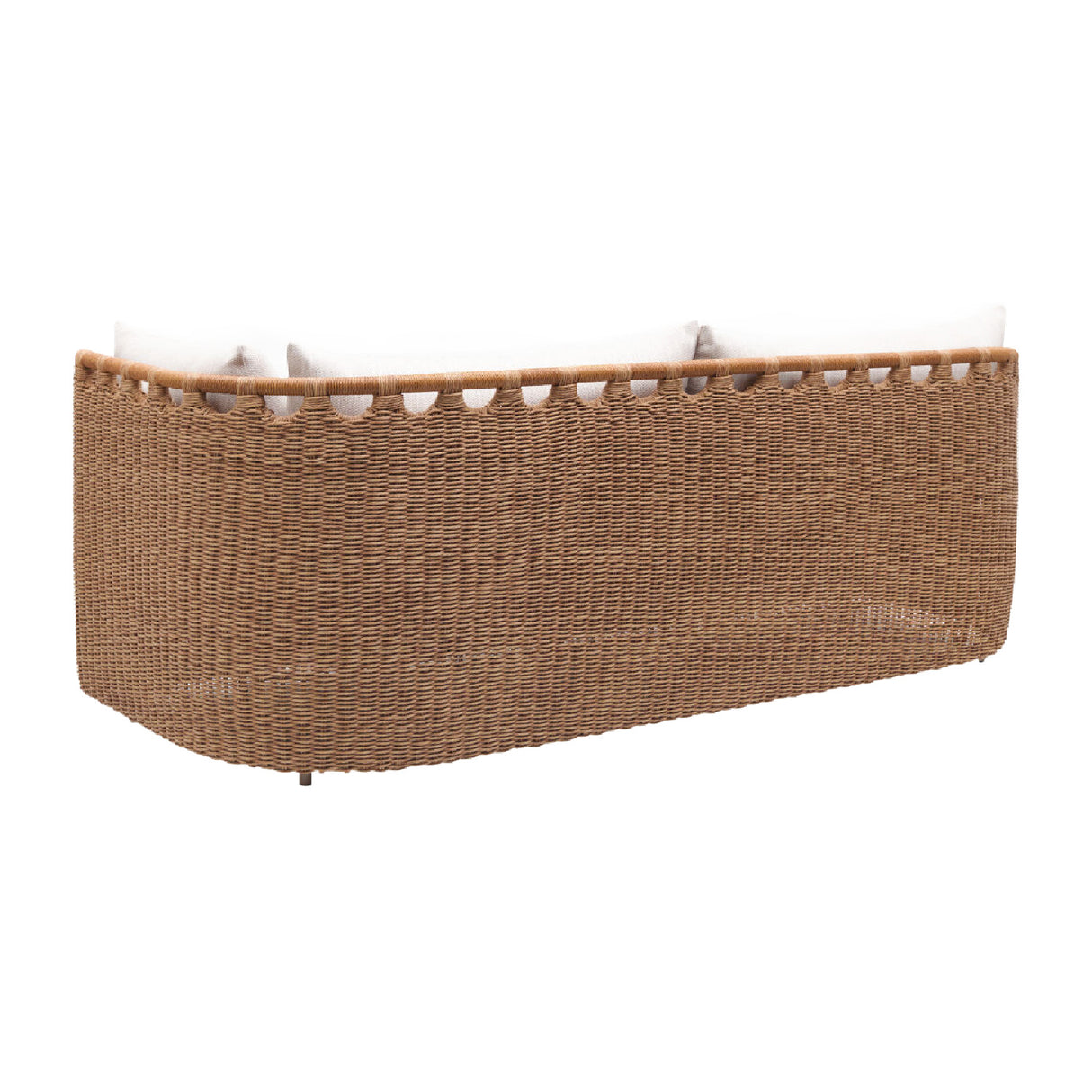Modern European furniture - Hand-Woven Wicker Outdoor Sectional Sofa - www.oroa.com | Oroa.com