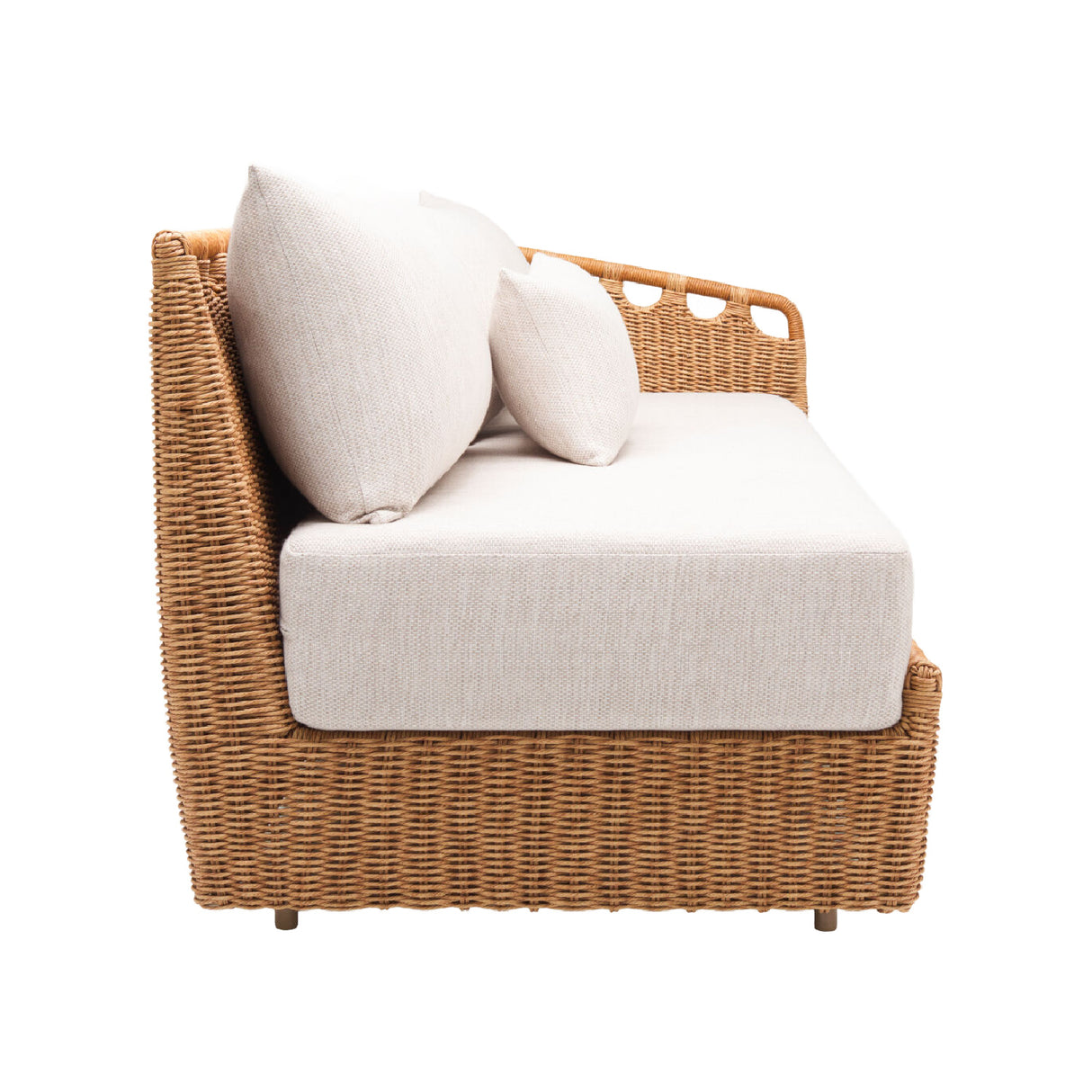 Modern European furniture - Hand-Woven Wicker Outdoor Sectional Sofa - www.oroa.com | Oroa.com