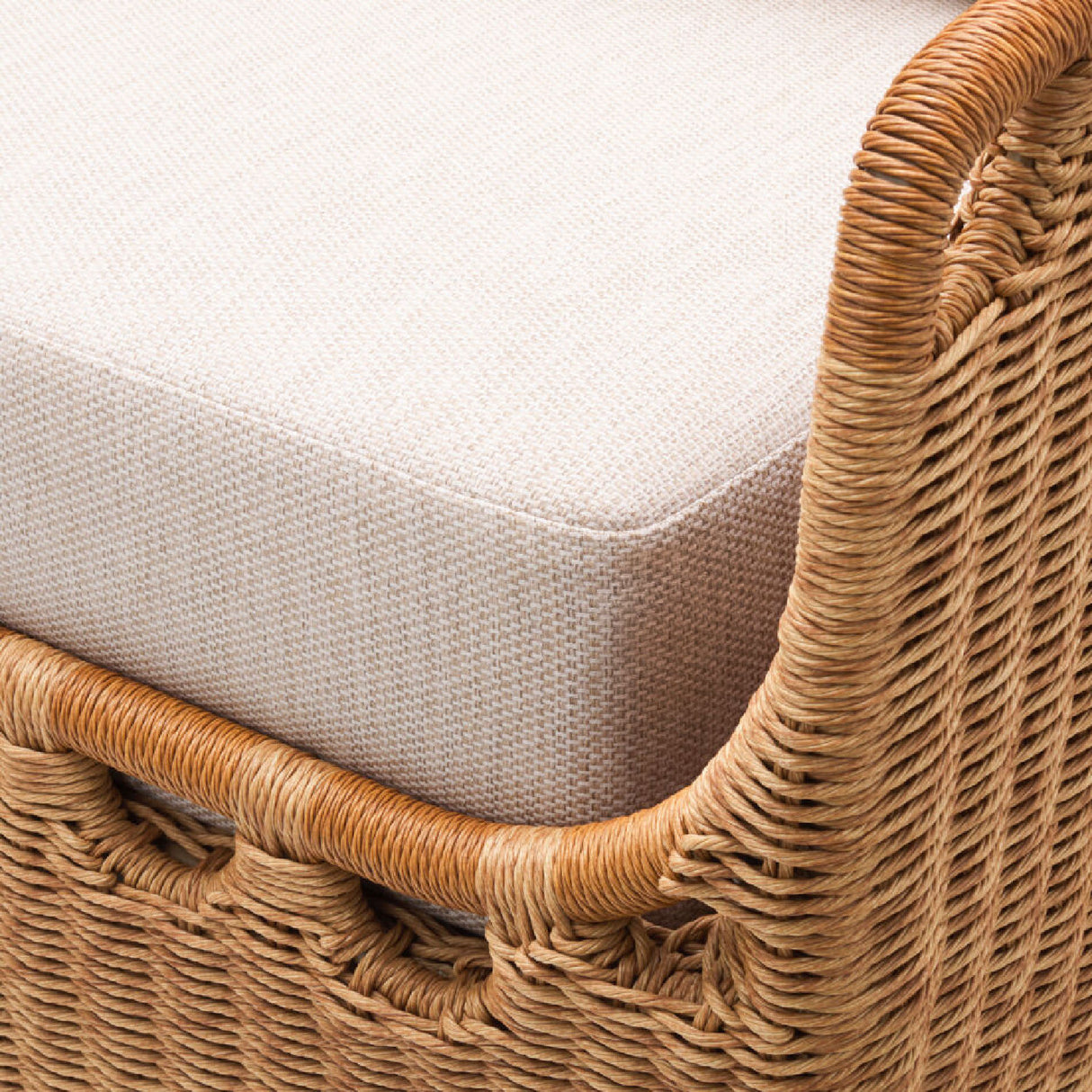 Modern European furniture - Hand-Woven Wicker Outdoor Sectional Sofa - www.oroa.com | Oroa.com