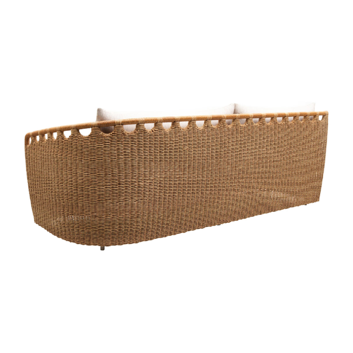 Modern European furniture - Hand-Woven Wicker Outdoor Sectional Sofa - www.oroa.com | Oroa.com