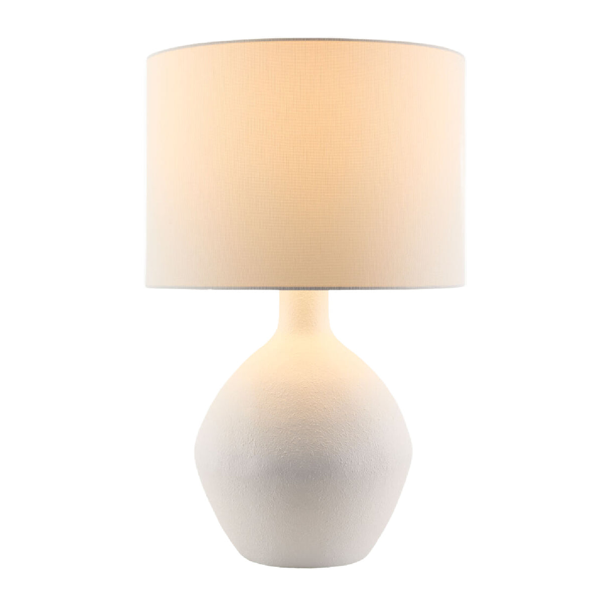 Modern European furniture - Linen Shade Ceramic Table Lamp - www.oroa.com | Oroa.com