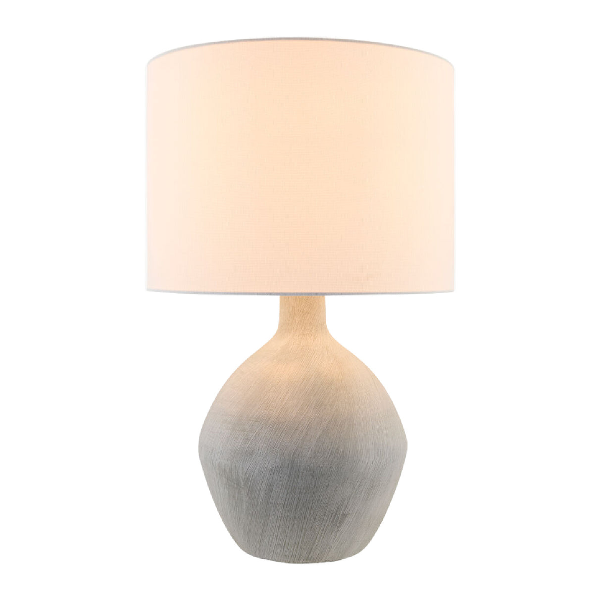 Modern European furniture - Linen Shade Ceramic Table Lamp - www.oroa.com | Oroa.com