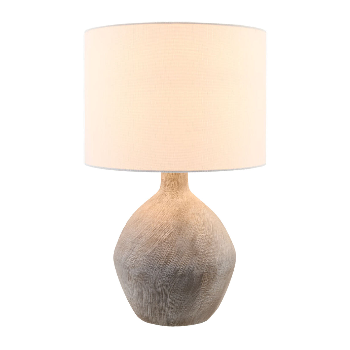 Modern European furniture - Linen Shade Ceramic Table Lamp - www.oroa.com | Oroa.com