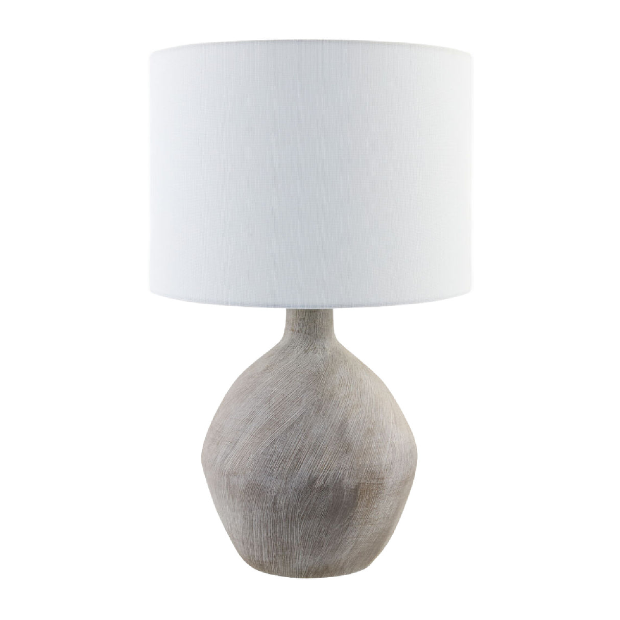 Modern European furniture - Linen Shade Ceramic Table Lamp - www.oroa.com | Oroa.com