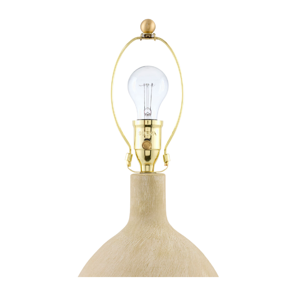 Modern European furniture - Linen Shade Ceramic Table Lamp - www.oroa.com | Oroa.com
