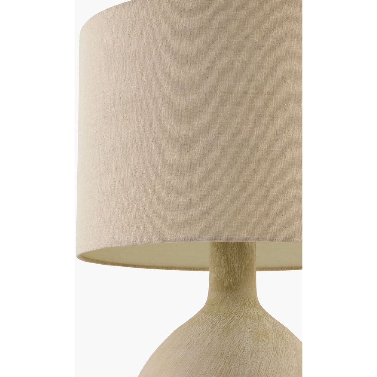 Modern European furniture - Linen Shade Ceramic Table Lamp - www.oroa.com | Oroa.com