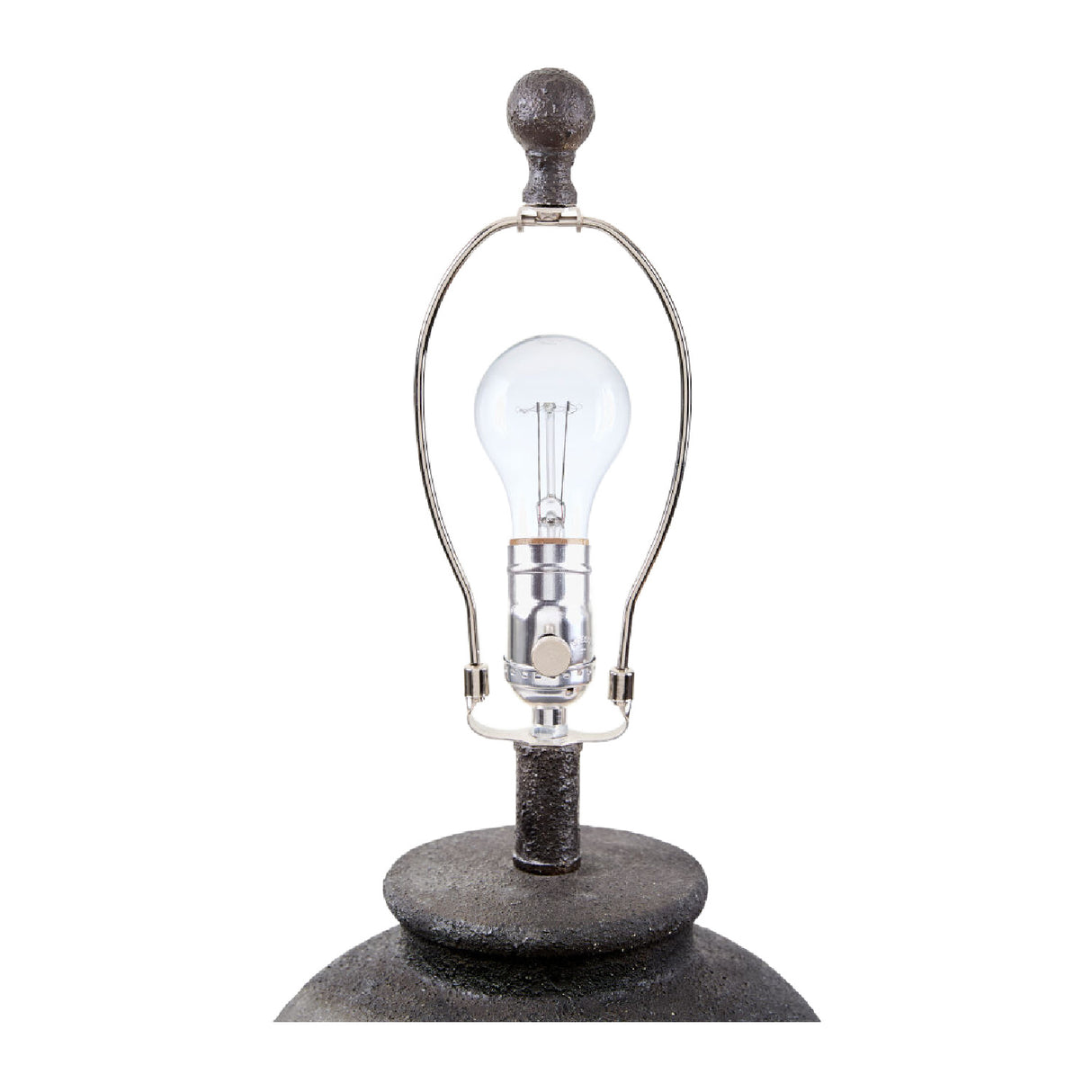 Modern European furniture - Brown Rattan Ceramic Table Lamp - www.oroa.com | Oroa.com