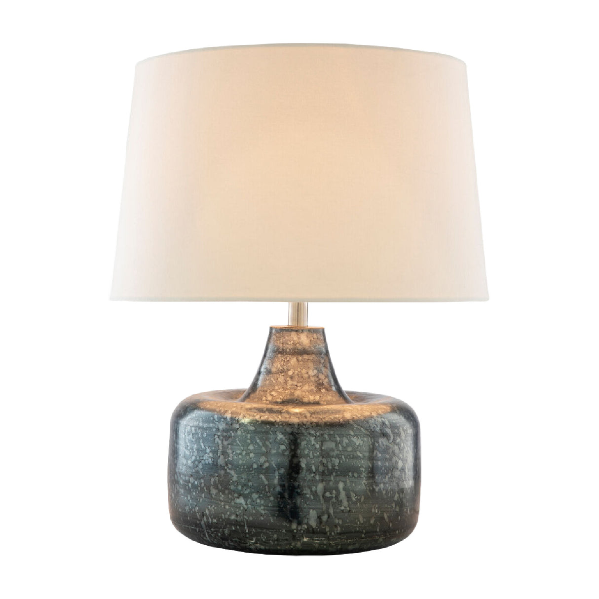 Antique Gray Iron Table Lamp | Oroa.com