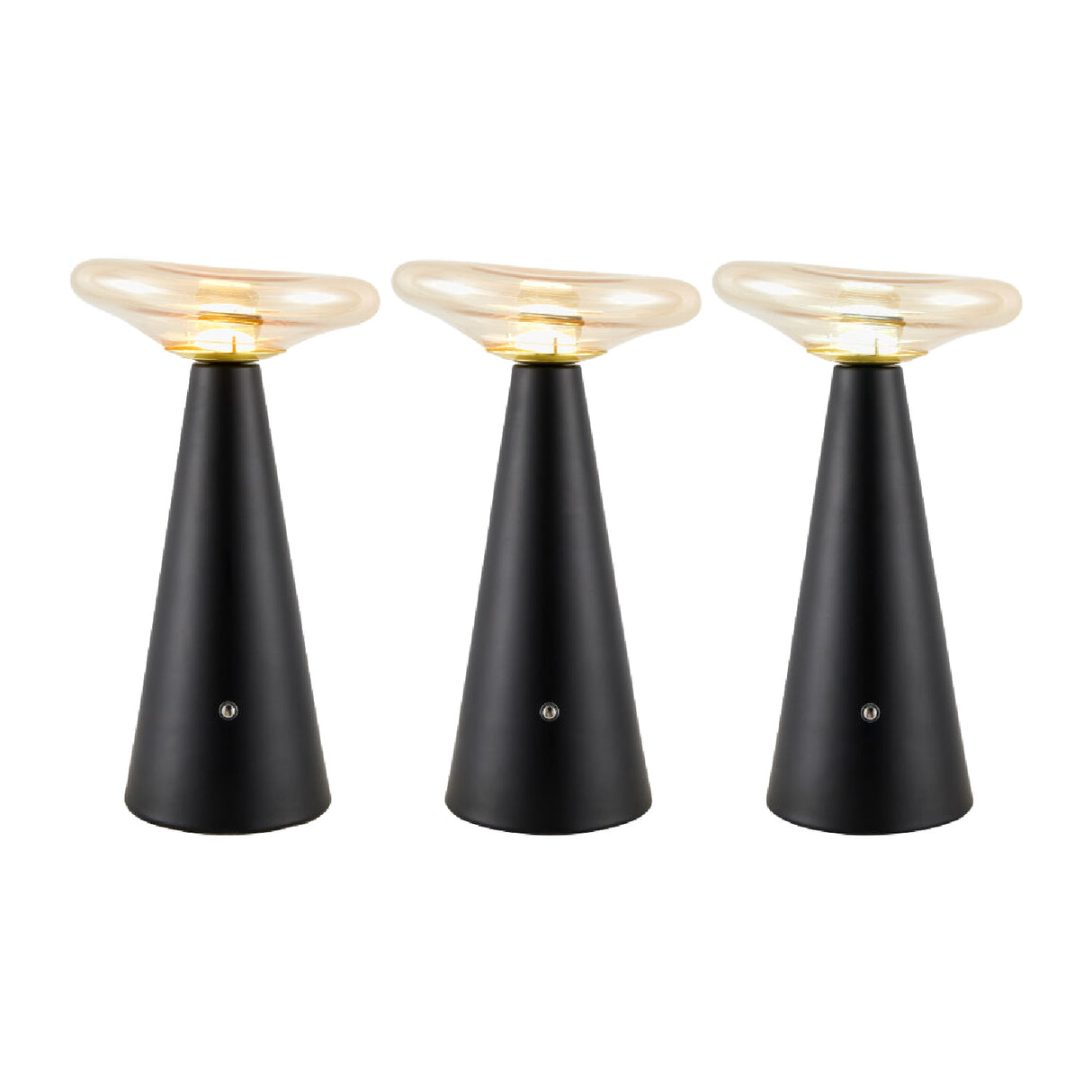 Modern European furniture - Clear Glass Accent Table Lamp - www.oroa.com | Oroa.com
