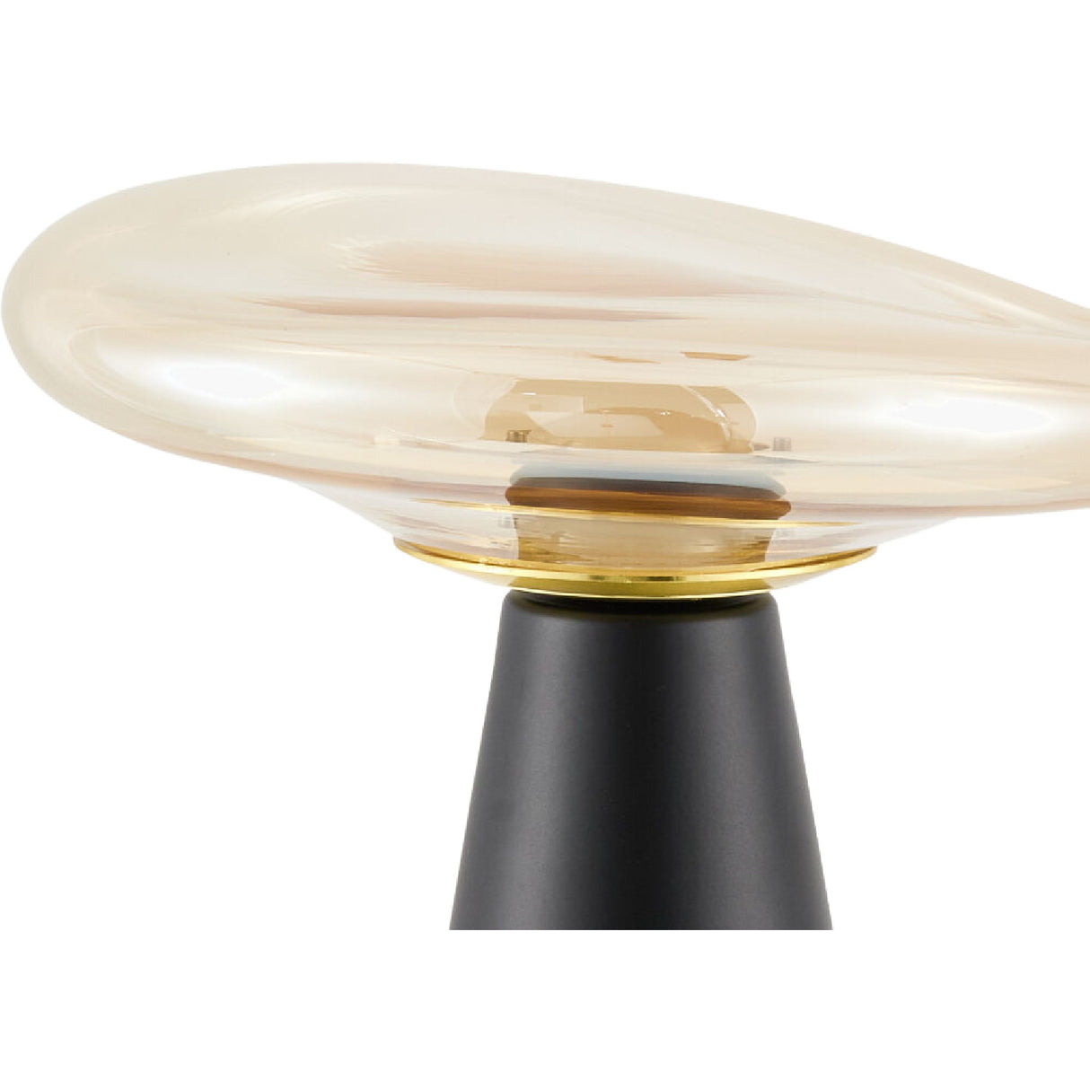 Modern European furniture - Clear Glass Accent Table Lamp - www.oroa.com | Oroa.com
