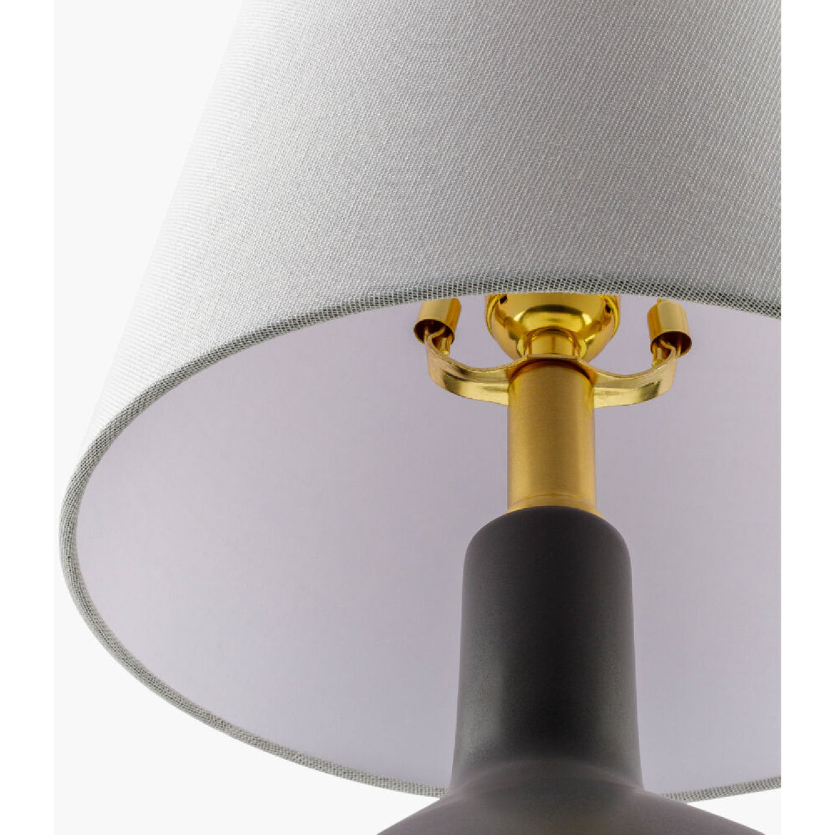 Modern European furniture - Tall Linen Shade Table Lamp - www.oroa.com | Oroa.com