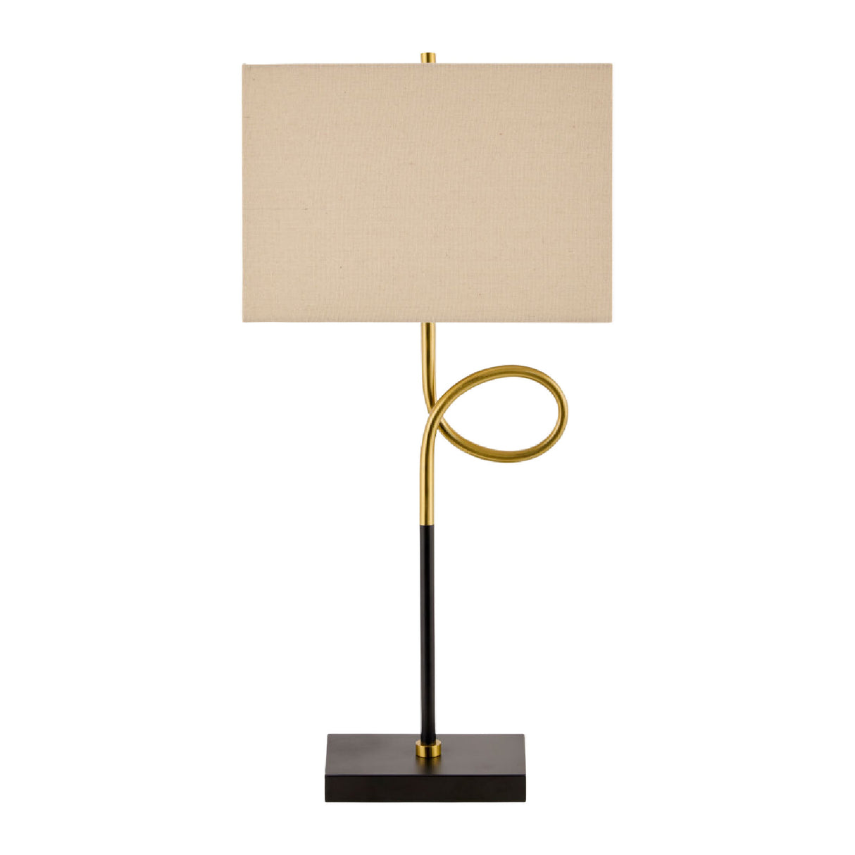 Modern European furniture - Twisted Iron Accent Table Lamp - www.oroa.com | Oroa.com