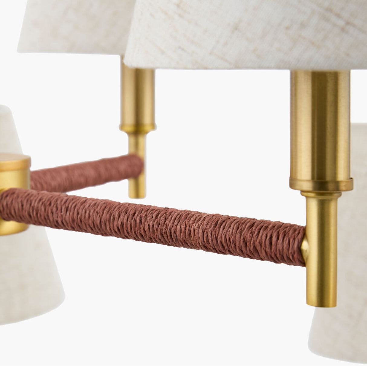 Modern European furniture - Fabric Shade 9-Light Chandelier - www.oroa.com | Oroa.com