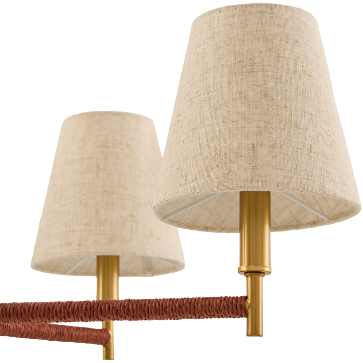 Modern European furniture - Gold Armed Chandelier - www.oroa.com | Oroa.com