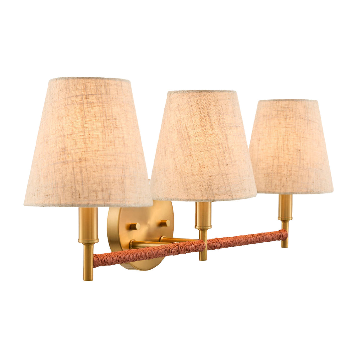 Modern European furniture - Gold Armed Wall Lamp - www.oroa.com | Oroa.com
