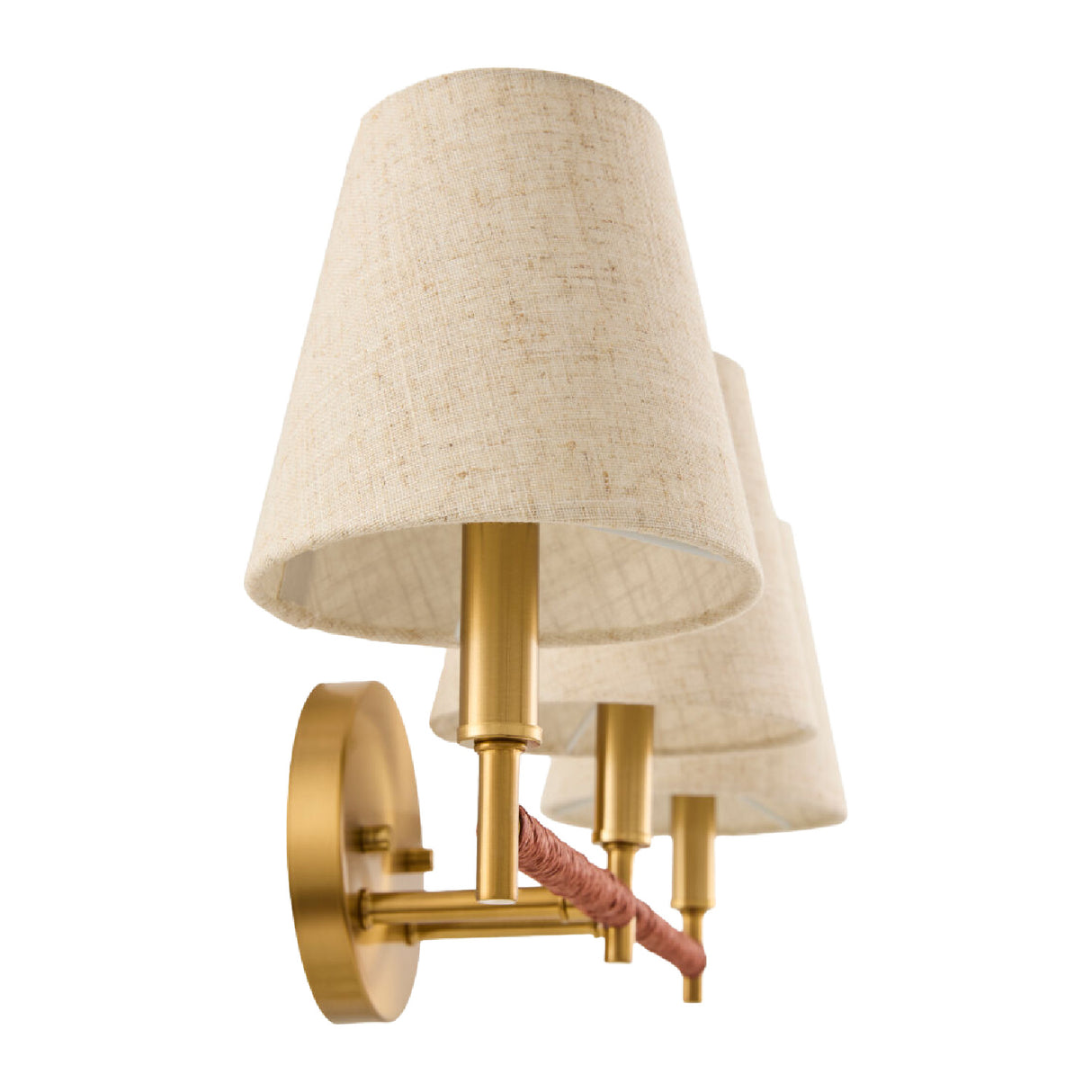 Modern European furniture - Gold Armed Wall Lamp - www.oroa.com | Oroa.com