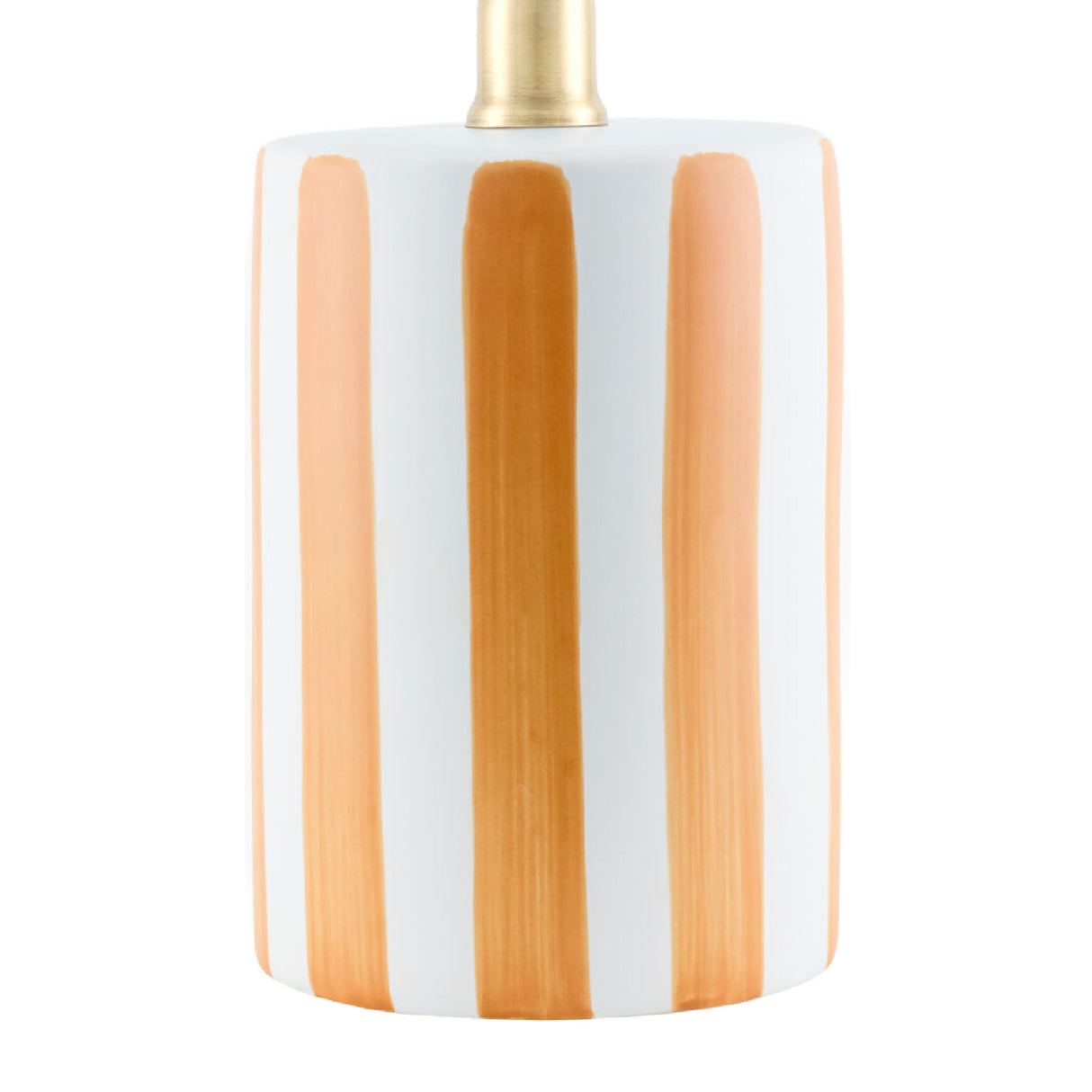 Modern European furniture - Striped Ceramic Linen Table Lamp - www.oroa.com | Oroa.com