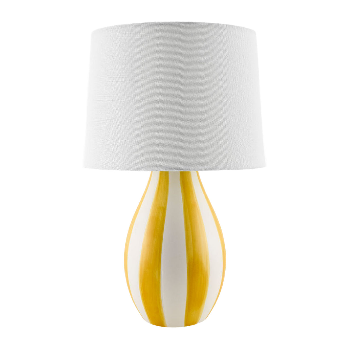 Modern European furniture - Hand-painted Striped Ceramic Table Lamp - www.oroa.com | Oroa.com