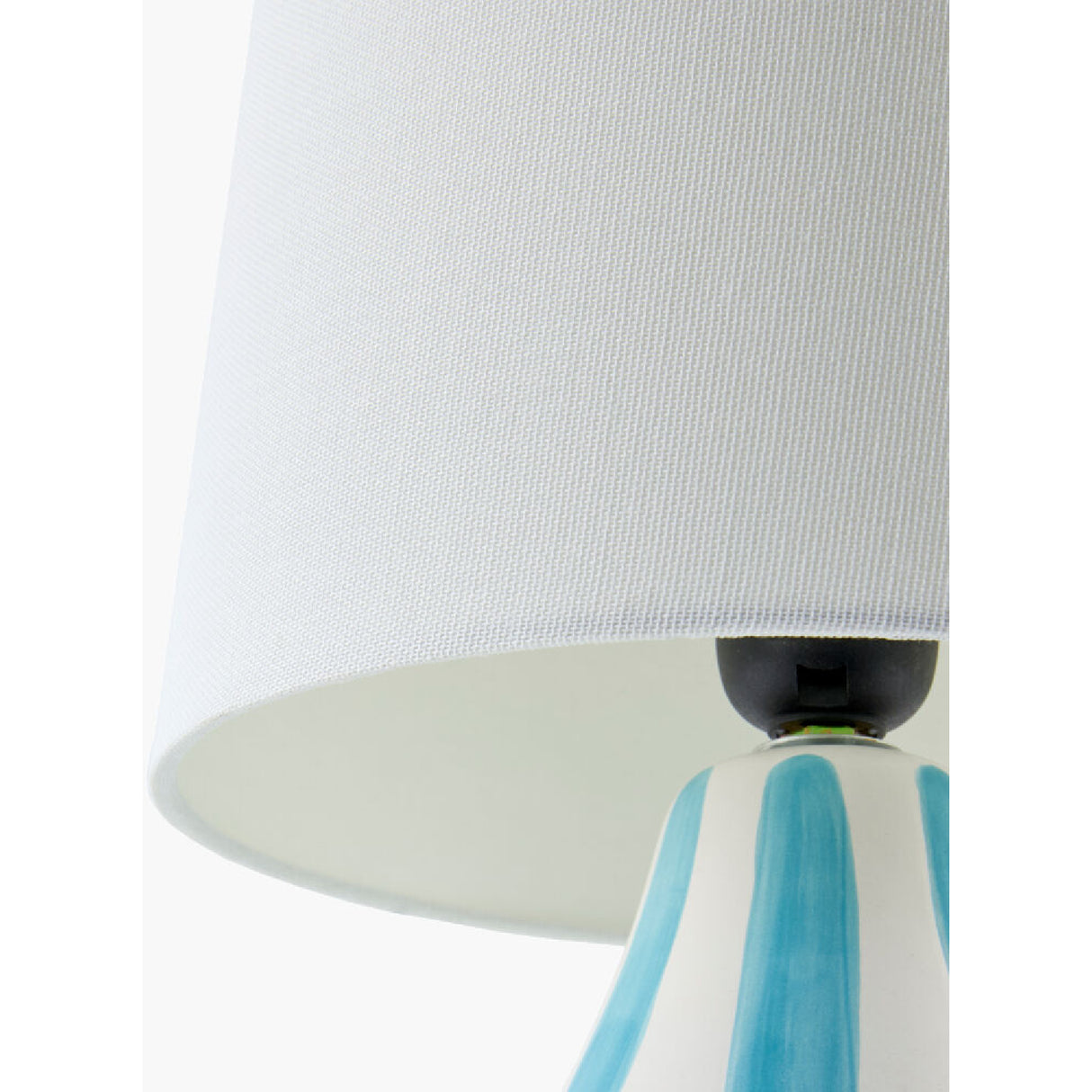 Modern European furniture - Hand-painted Striped Ceramic Table Lamp - www.oroa.com | Oroa.com