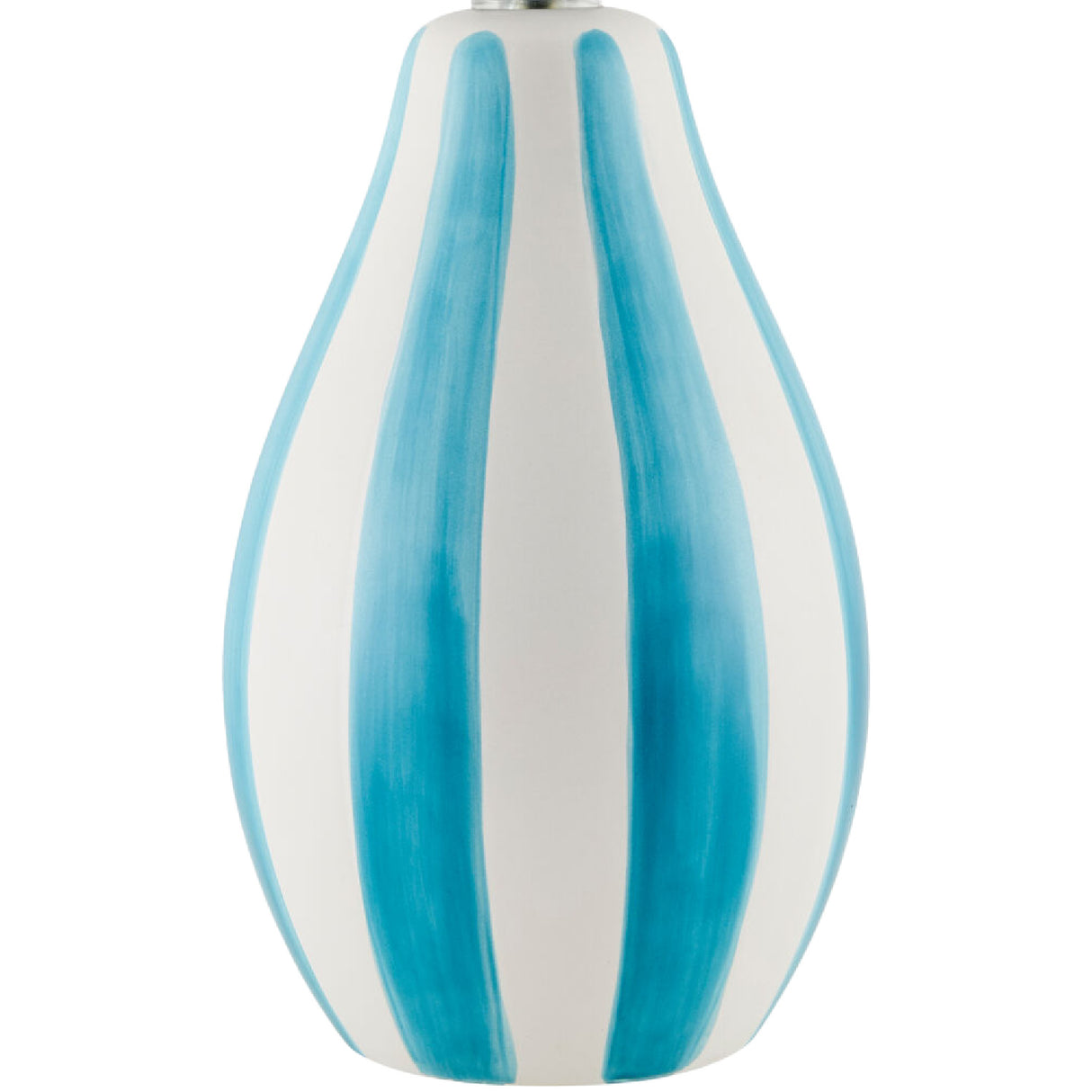 Modern European furniture - Hand-painted Striped Ceramic Table Lamp - www.oroa.com | Oroa.com