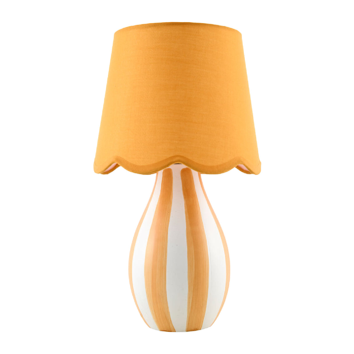Modern European furniture - Striped Ceramic Seagrass Table Lamp - www.oroa.com | Oroa.com
