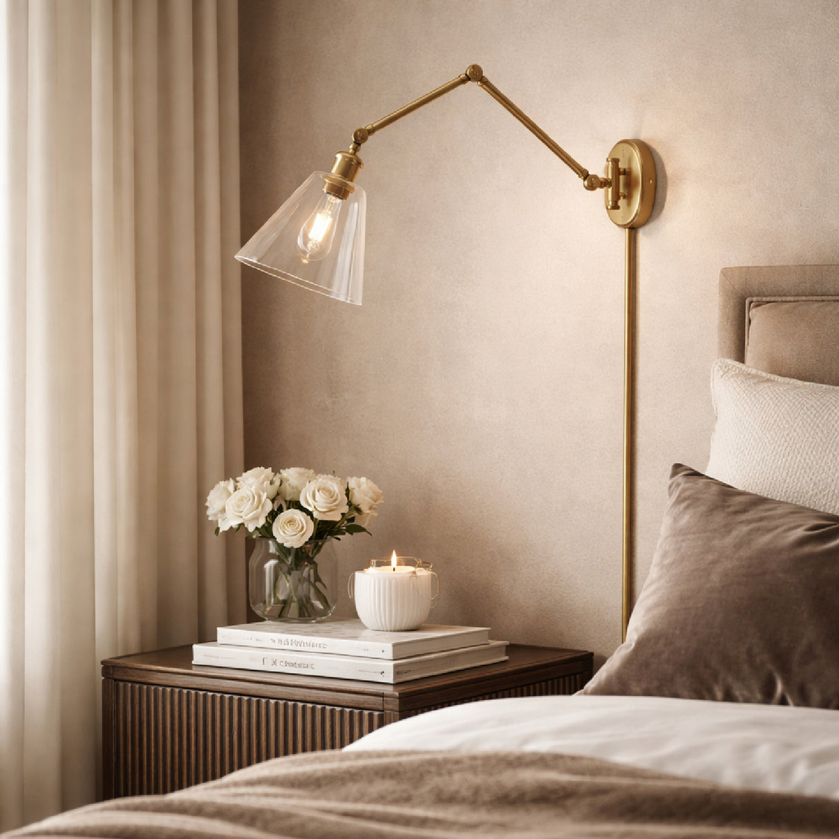 Modern European furniture - Adjustable Iron Arm Wall Lamp - www.oroa.com | Oroa.com