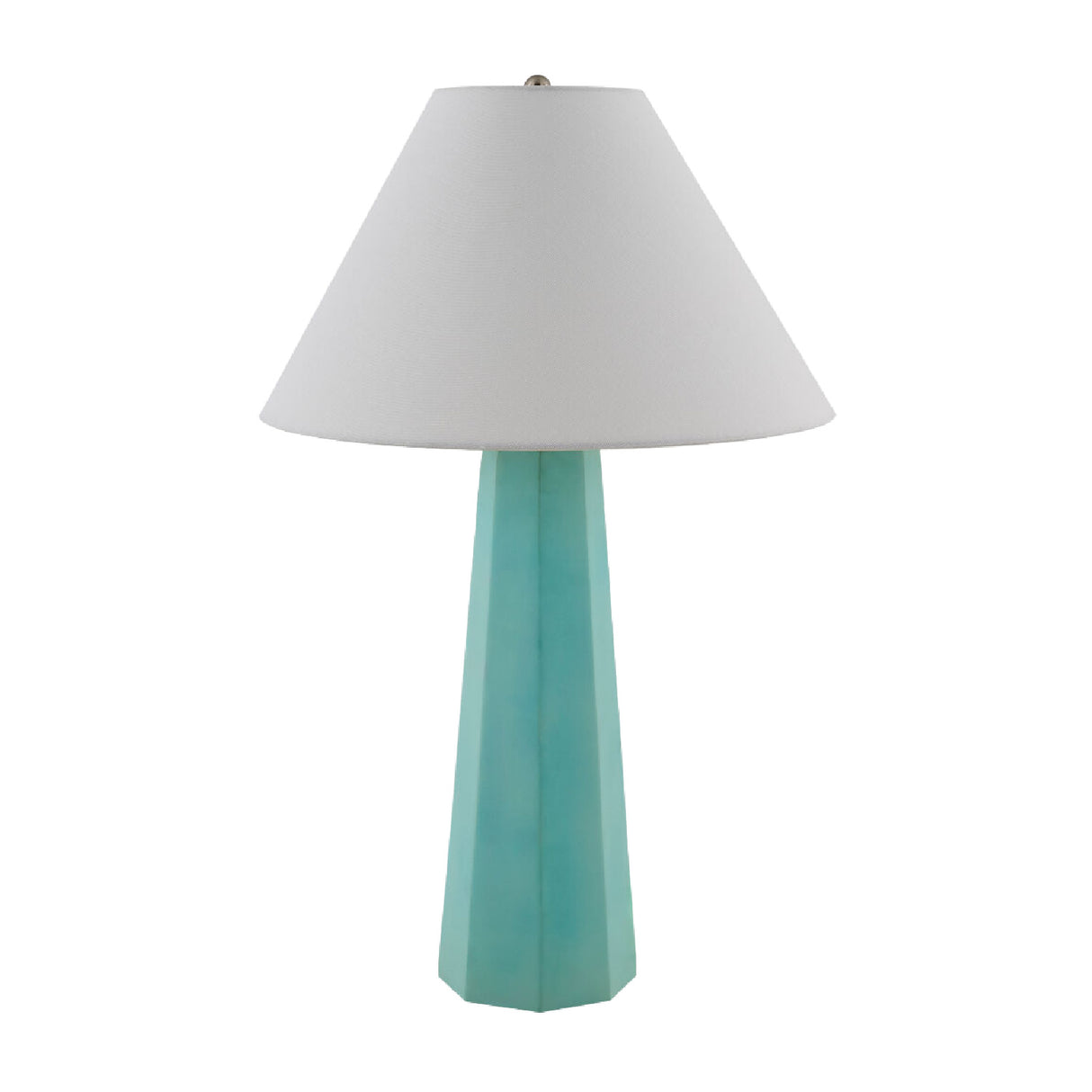 Modern European furniture - Painted Cement Linen Table Lamp - www.oroa.com | Oroa.com