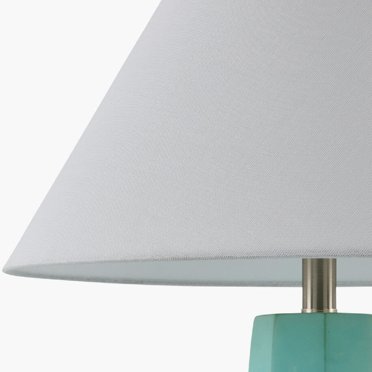 Modern European furniture - Painted Cement Linen Table Lamp - www.oroa.com | Oroa.com