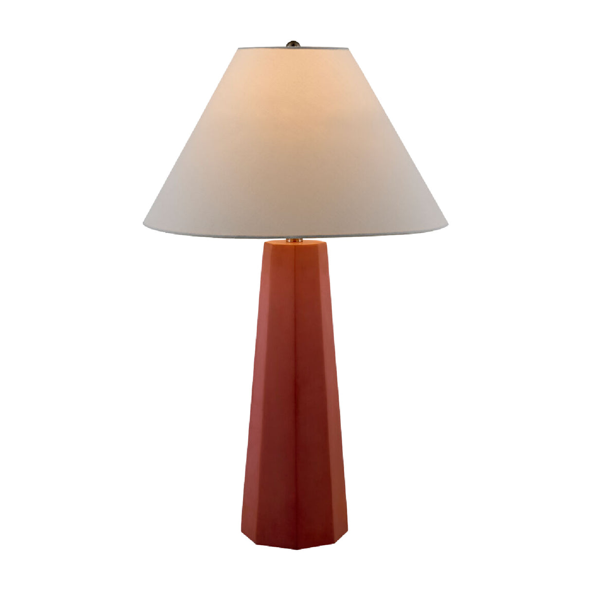 Modern European furniture - Painted Cement Linen Table Lamp - www.oroa.com | Oroa.com