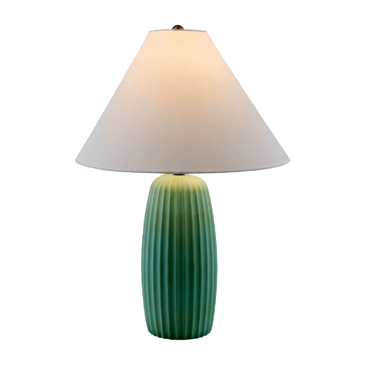 Modern European furniture - Painted Cement Linen Table Lamp - www.oroa.com | Oroa.com