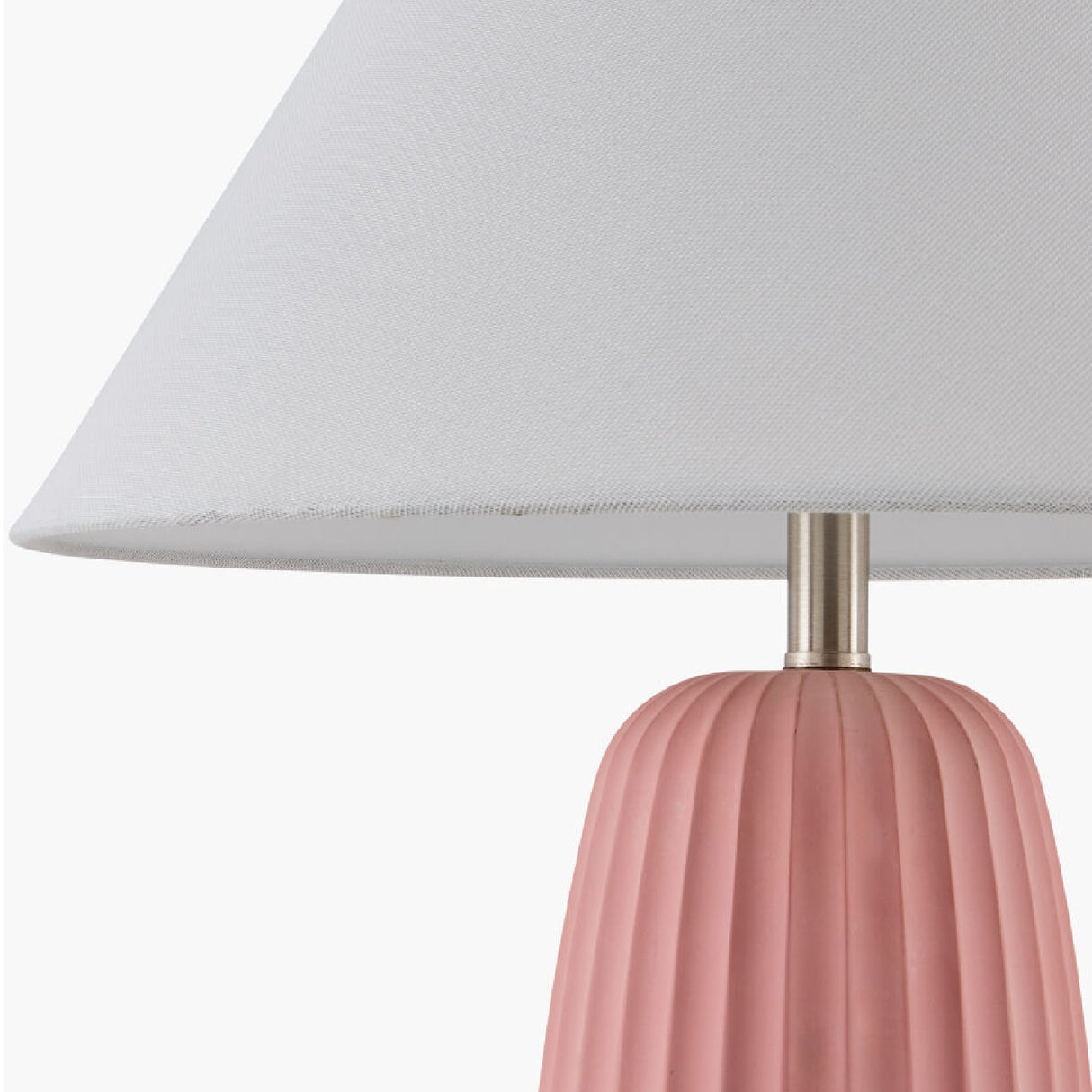Modern European furniture - Painted Cement Linen Table Lamp - www.oroa.com | Oroa.com
