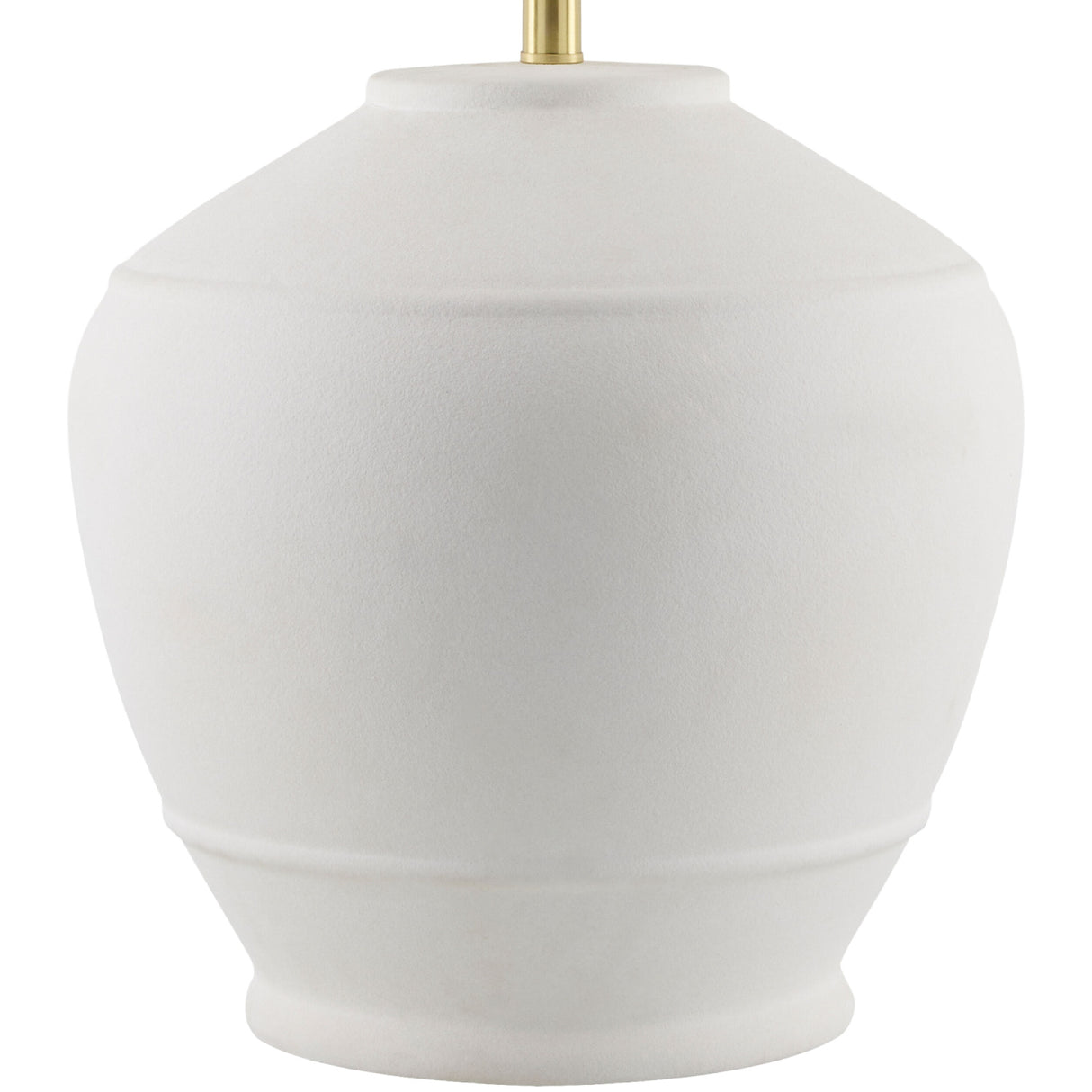 Modern European furniture - Glazed White Ceramic Table Lamp - www.oroa.com | Oroa.com