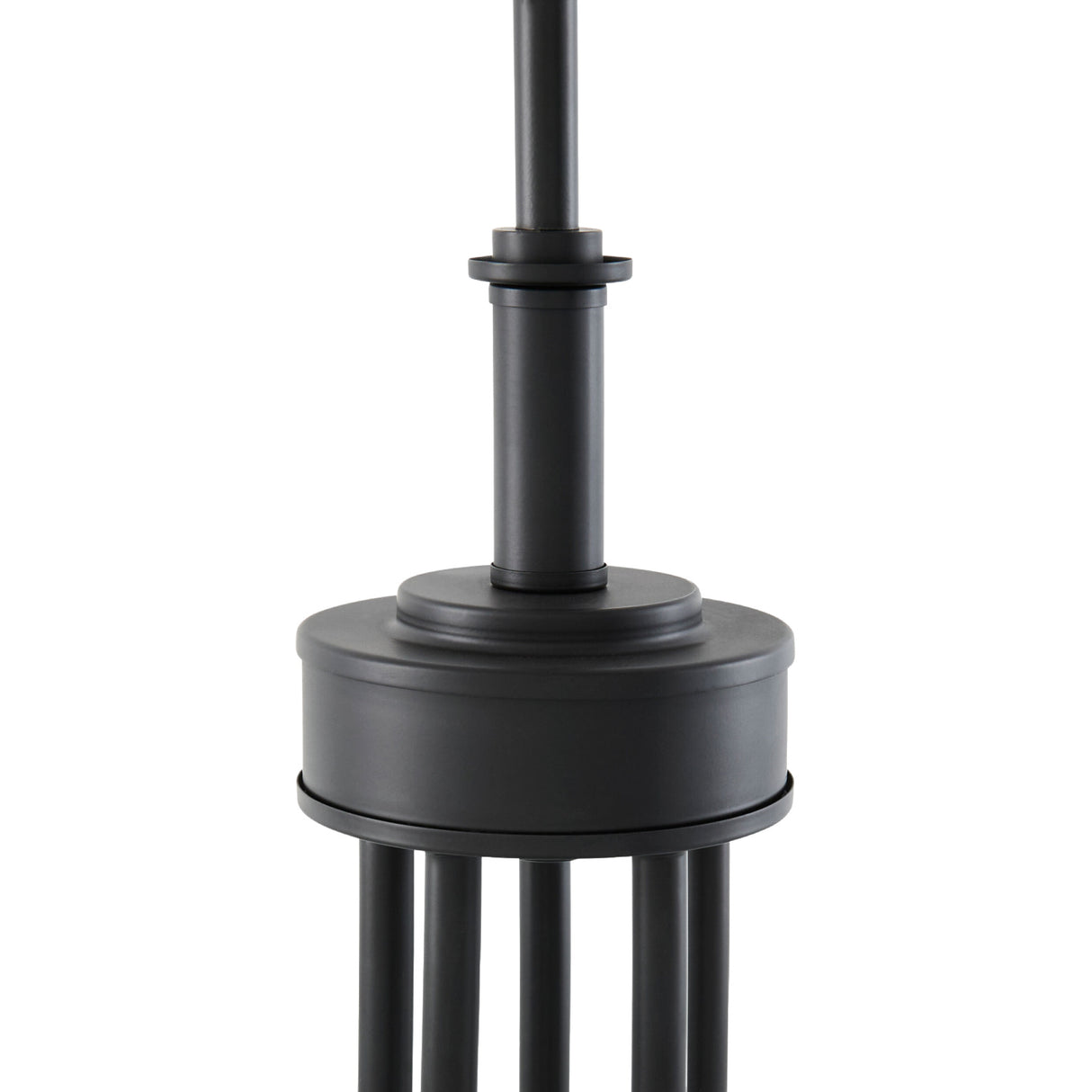 Modern European furniture - White Linen 5-Light Chandelier - www.oroa.com | Oroa.com