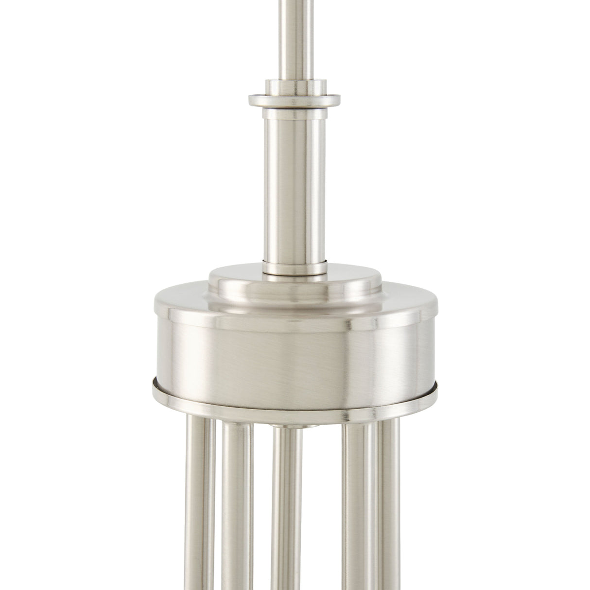 Modern European furniture - White Linen 5-Light Chandelier - www.oroa.com | Oroa.com