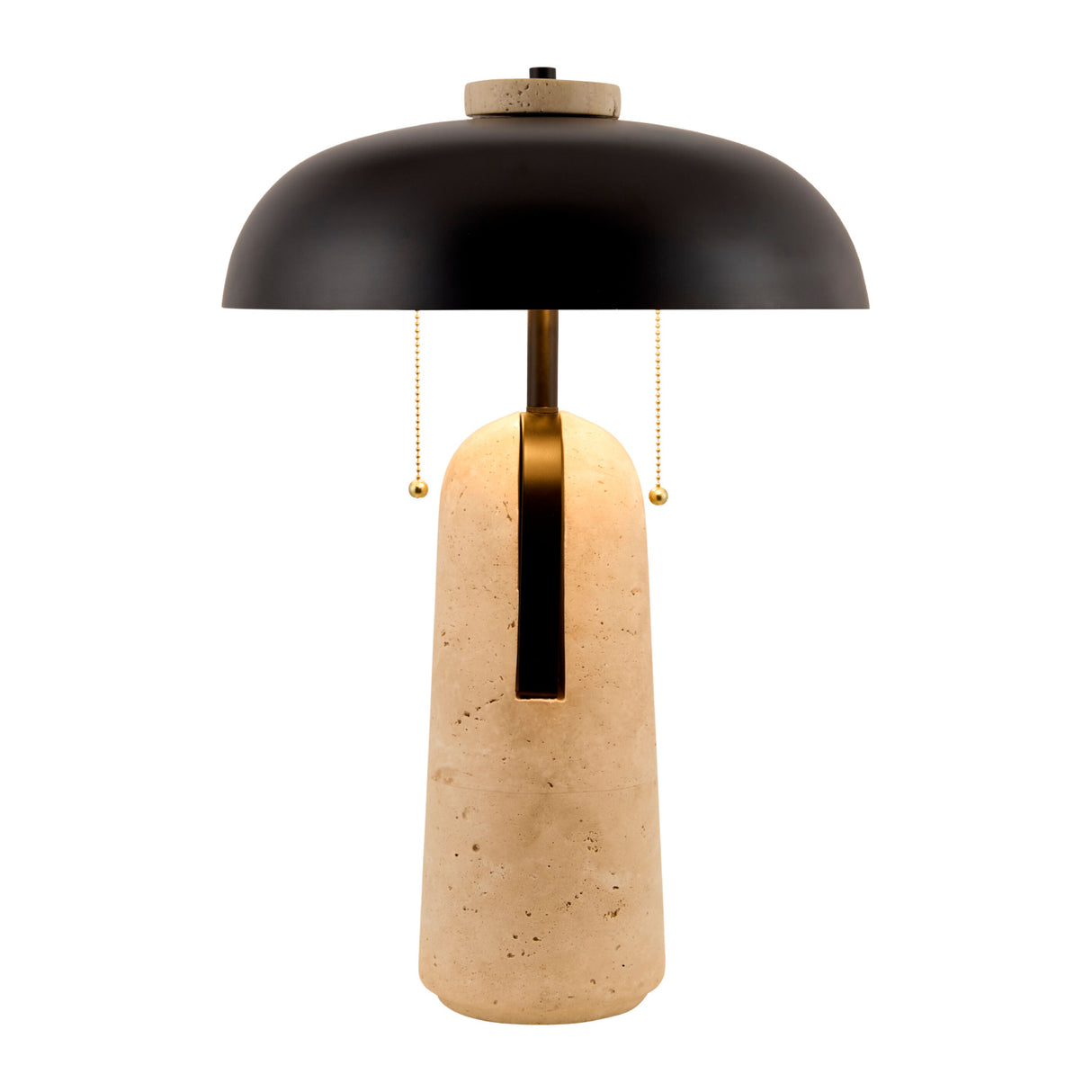 Black Brass Accent Table Lamp | Oroa.com