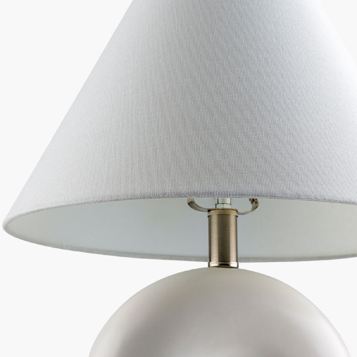 Modern European furniture - White Arched Ceramic Table Lamp - www.oroa.com | Oroa.com