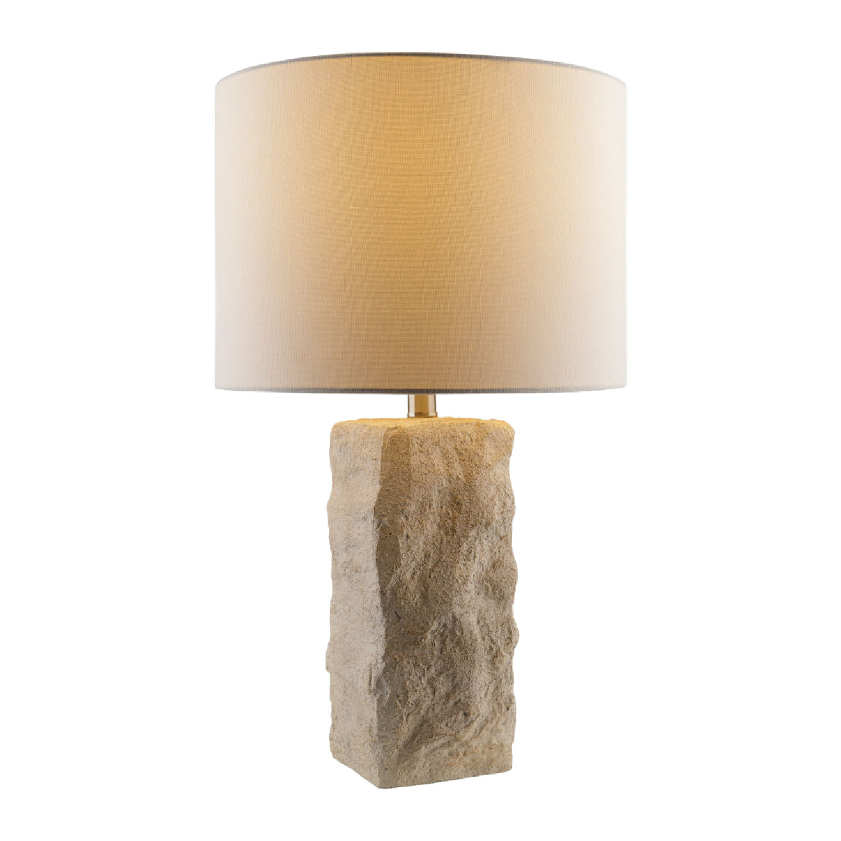 Modern European furniture - White Organic Textured Table Lamp - www.oroa.com | Oroa.com
