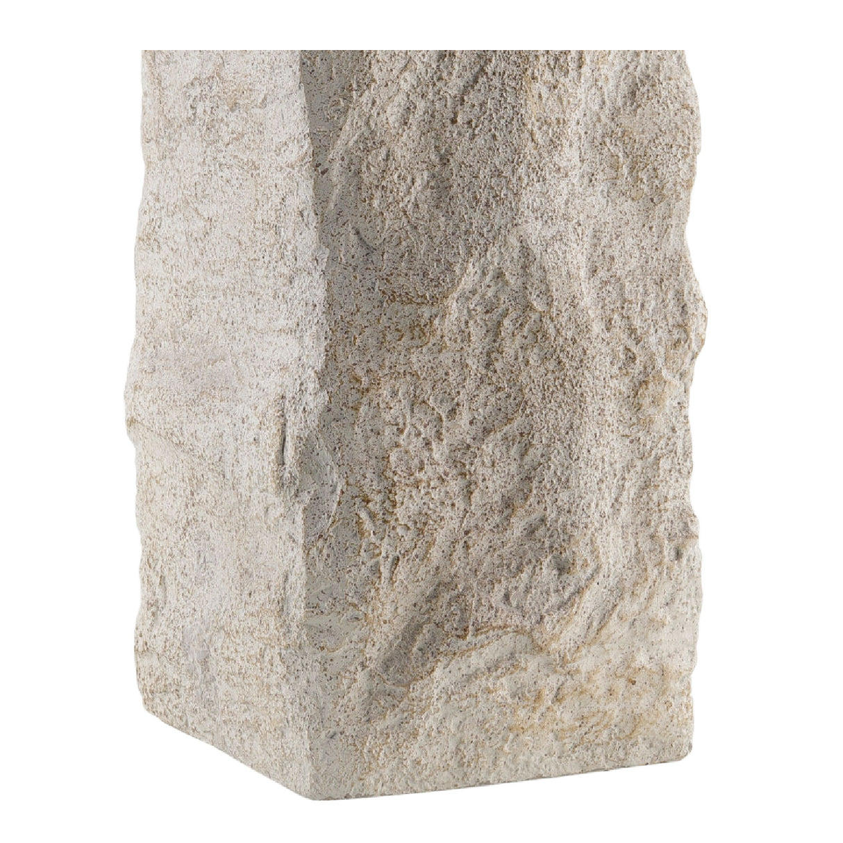 Modern European furniture - White Organic Textured Table Lamp - www.oroa.com | Oroa.com