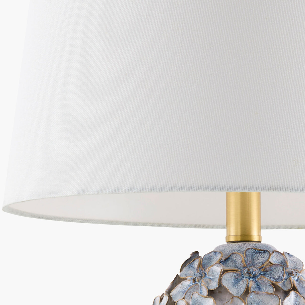 Modern European furniture - Blue Floral Ceramic Table Lamp - www.oroa.com | Oroa.com
