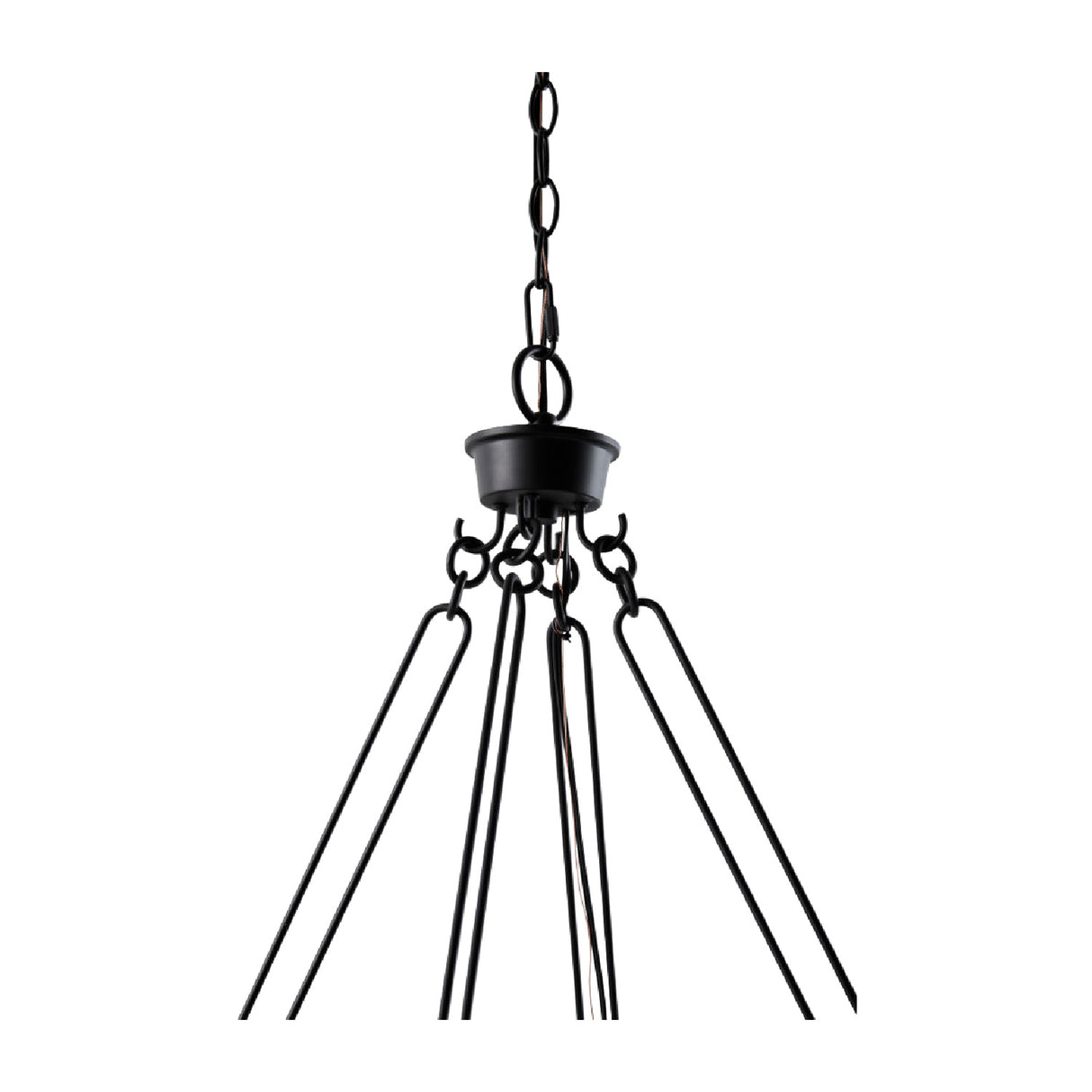 Modern European furniture - Faceted Clear Glass Chandelier - www.oroa.com | Oroa.com