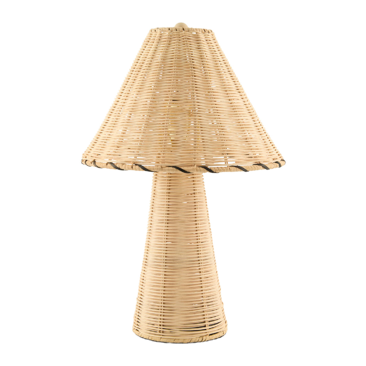 Modern European furniture - Rattan Accent Table Lamp - www.oroa.com | Oroa.com