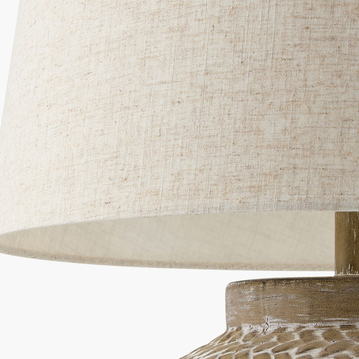 Embossed Pattern Ceramic Table Lamp | Oroa.com