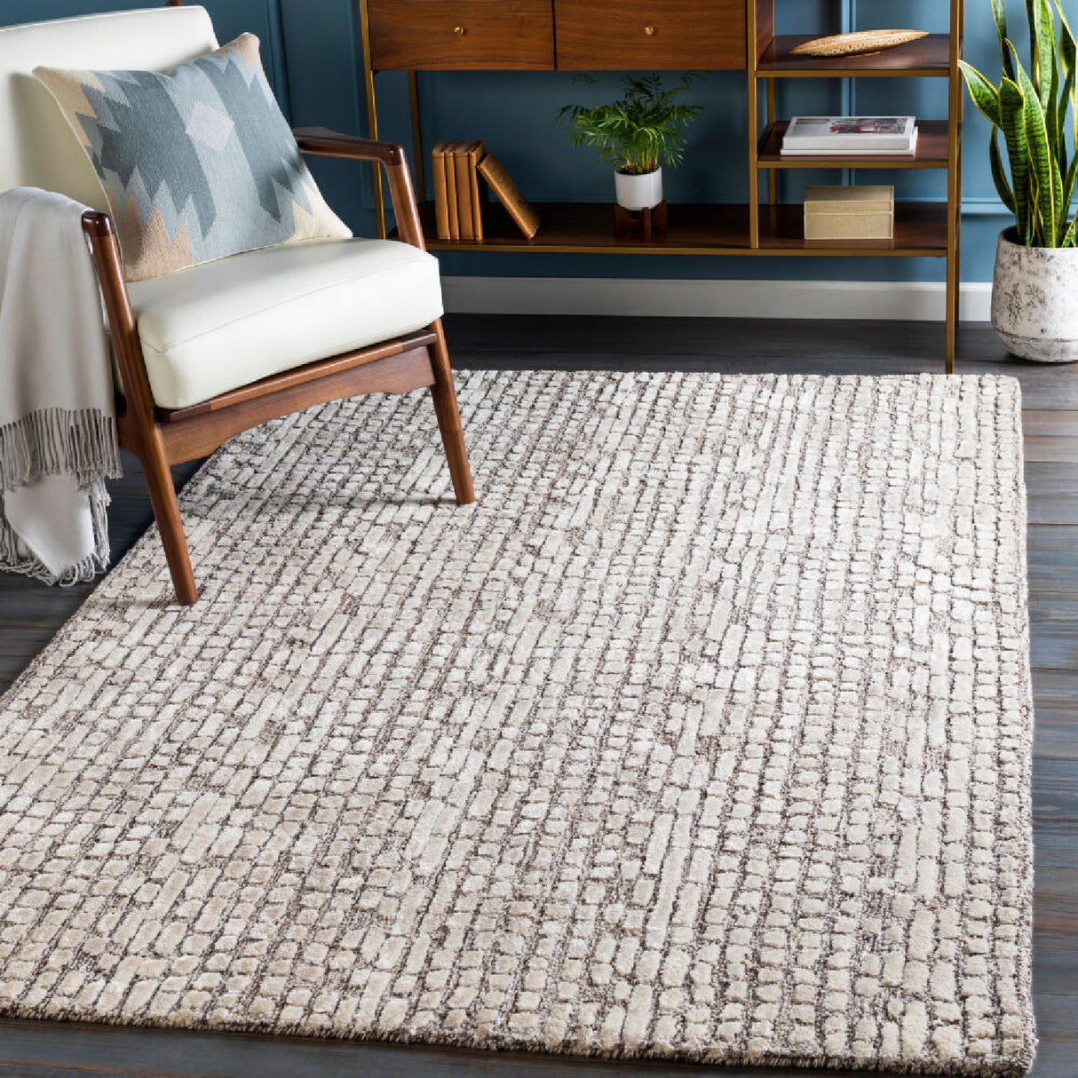 Modern furniture - Hand-Tufted Viscose Blen Carpet - www.oroa.com | Oroa.com