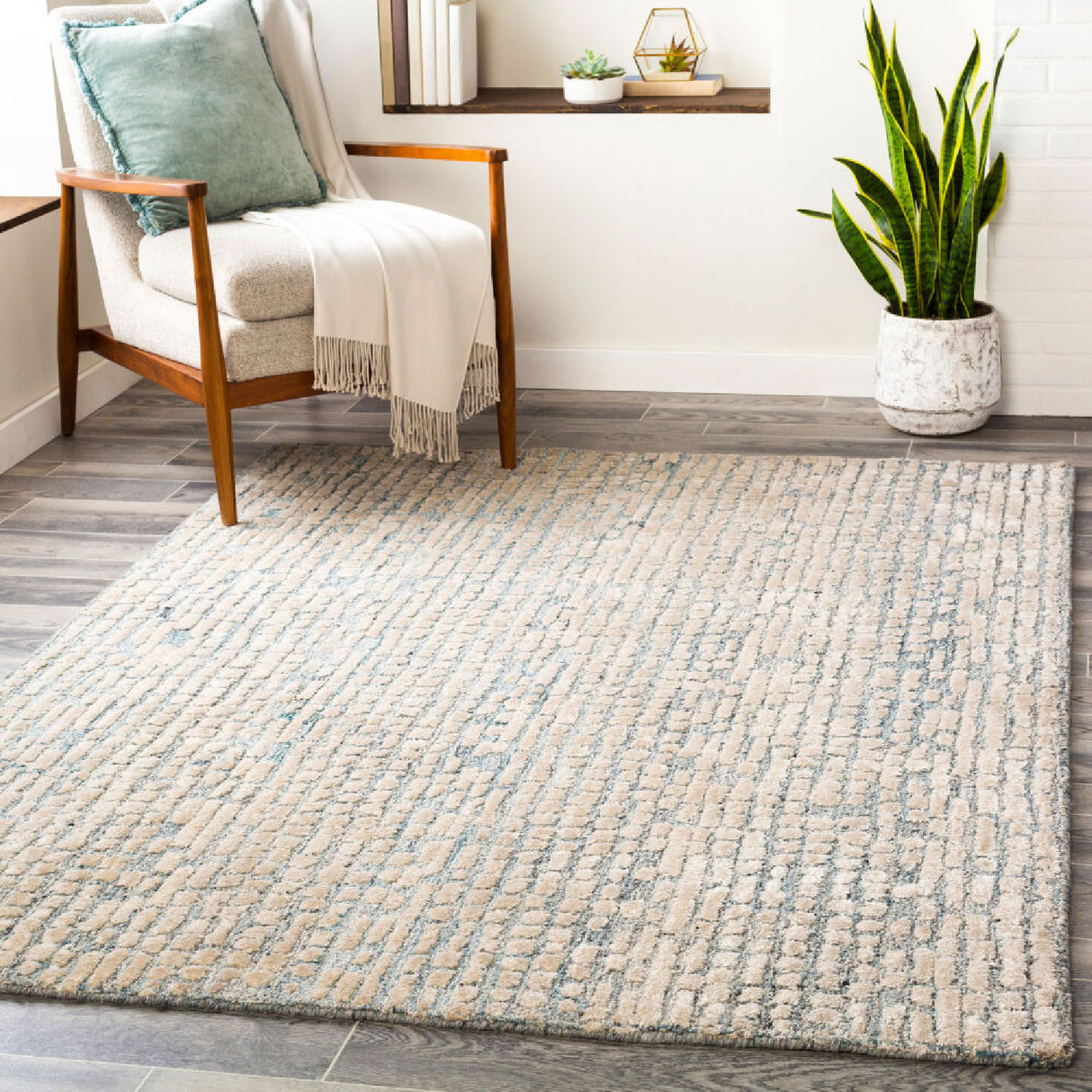 Modern furniture - Hand-Tufted Viscose Blen Carpet - www.oroa.com | Oroa.com