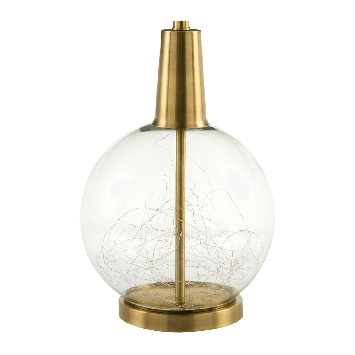 Modern European furniture - Clear Glass Base Table Lamp S - www.oroa.com | Oroa.com
